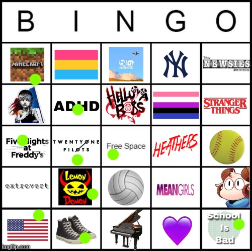 part time gay | image tagged in gay bingo | made w/ Imgflip meme maker