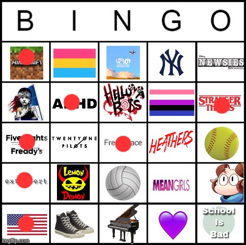 Gay bingo | image tagged in gay bingo | made w/ Imgflip meme maker