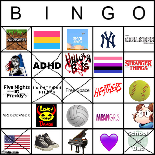 literally the stupidest bingo ever | image tagged in gay bingo | made w/ Imgflip meme maker
