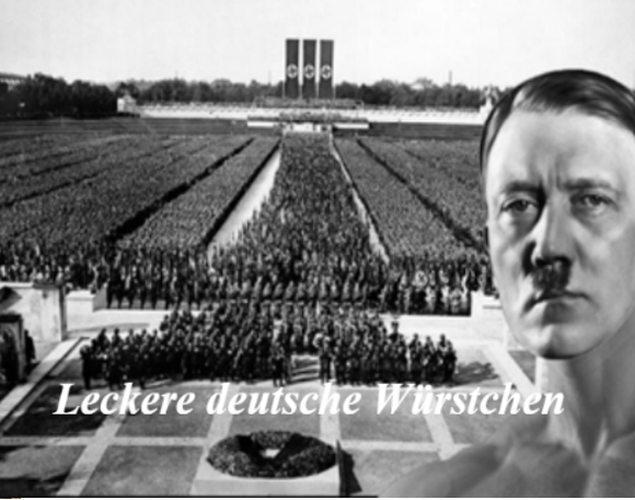 Hitler chad Blank Meme Template