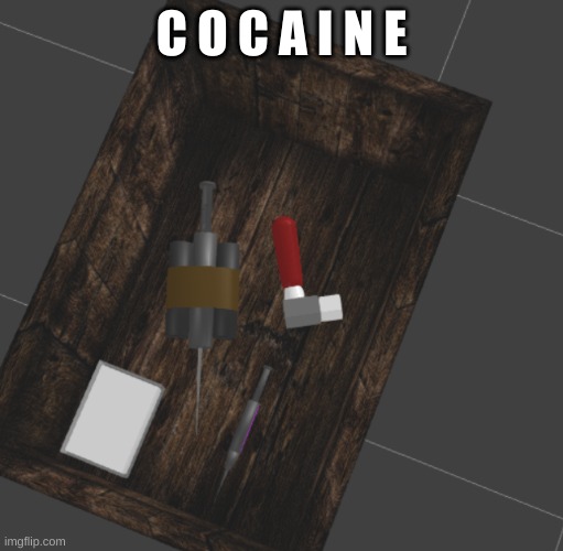 just a whole ass brick :skull: | C O C A I N E | made w/ Imgflip meme maker