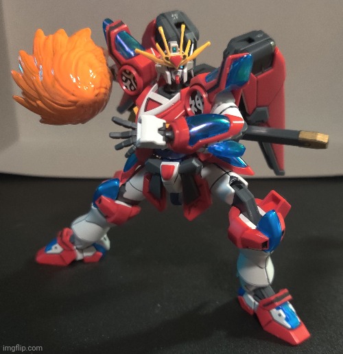 Shin burning Gundam because why not | made w/ Imgflip meme maker