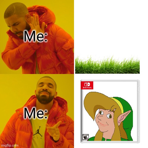 LINK | Me:; Me: | image tagged in memes,drake hotline bling | made w/ Imgflip meme maker