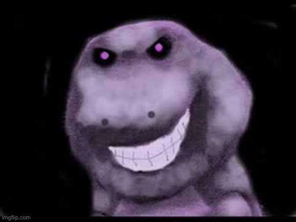 Creepy pasta barney | image tagged in creepy pasta barney | made w/ Imgflip meme maker