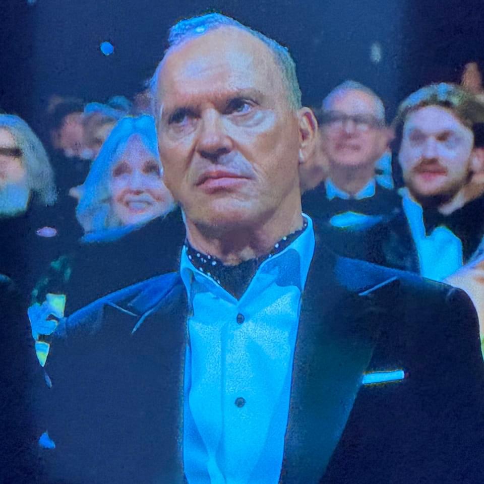 Michael Keaton Oscars Blank Meme Template