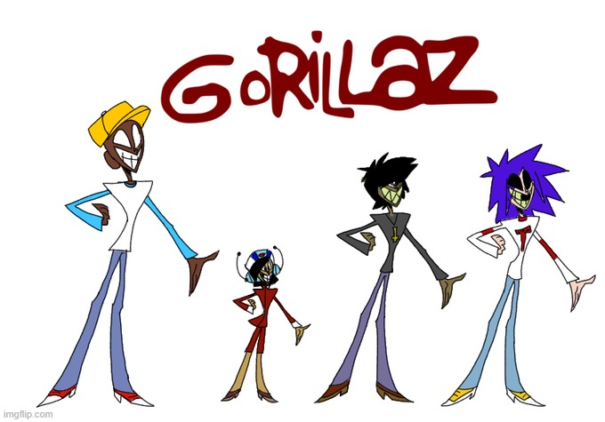 gorillaz if they were good | made w/ Imgflip meme maker