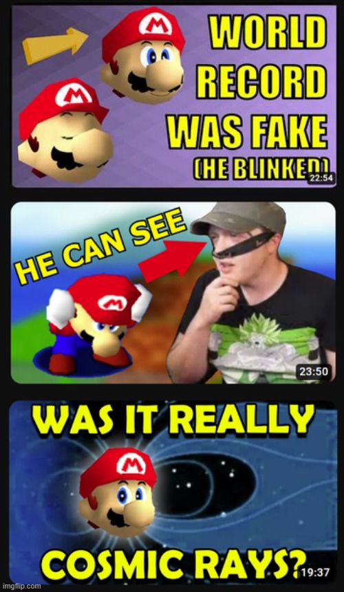 sm64 thumbnails are so funny out of context | made w/ Imgflip meme maker