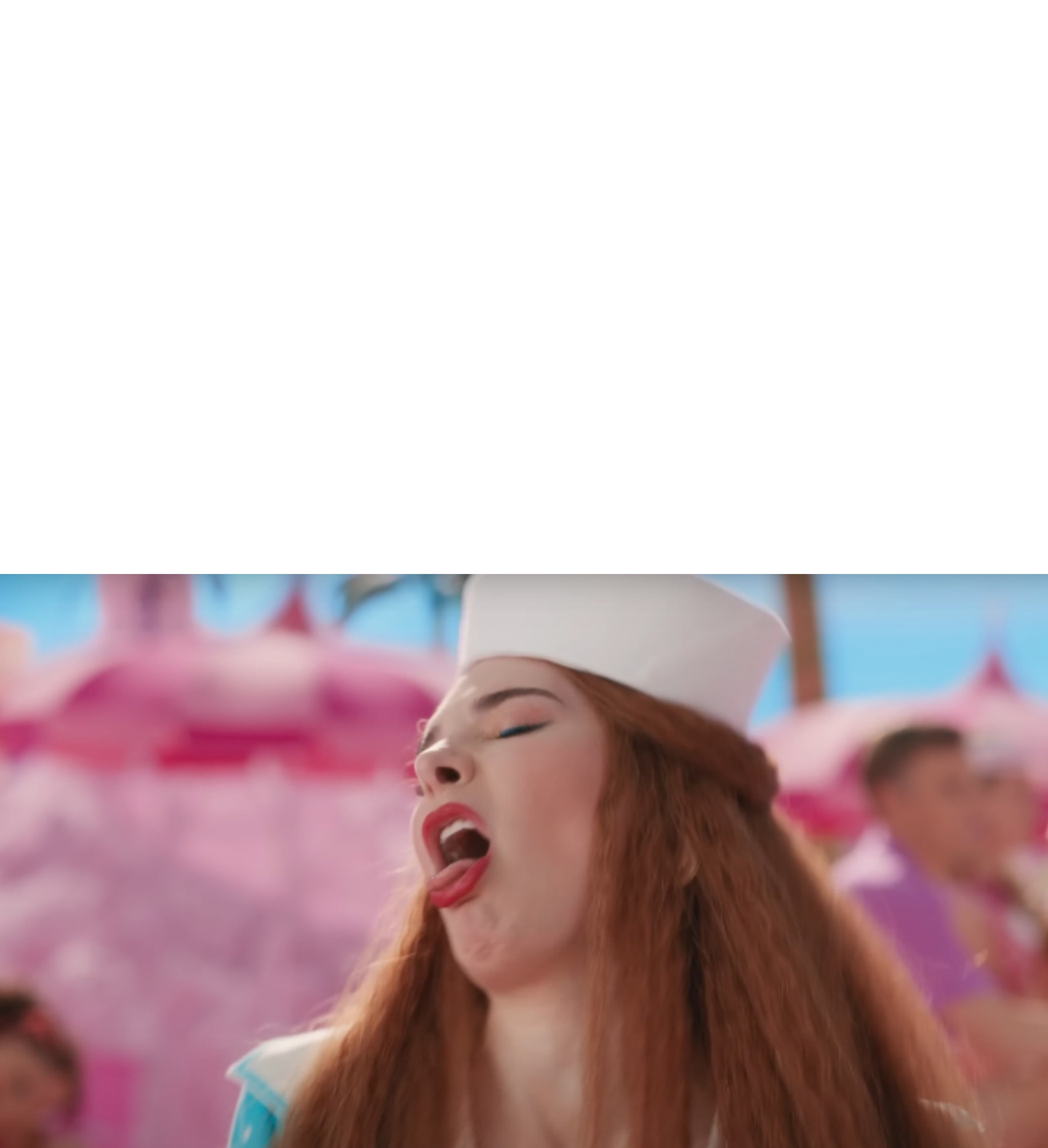 High Quality Barbie disgusted Blank Meme Template