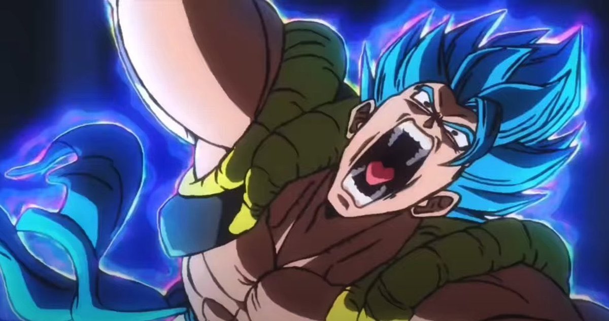 High Quality Gogeta Yell Blank Meme Template