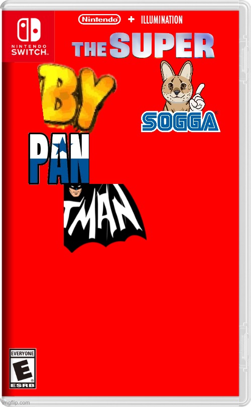 Panman | image tagged in nintendo switch | made w/ Imgflip meme maker