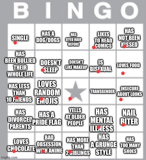 How tf did i not get a bingo- | COMICS | image tagged in lgbt bingo lol | made w/ Imgflip meme maker