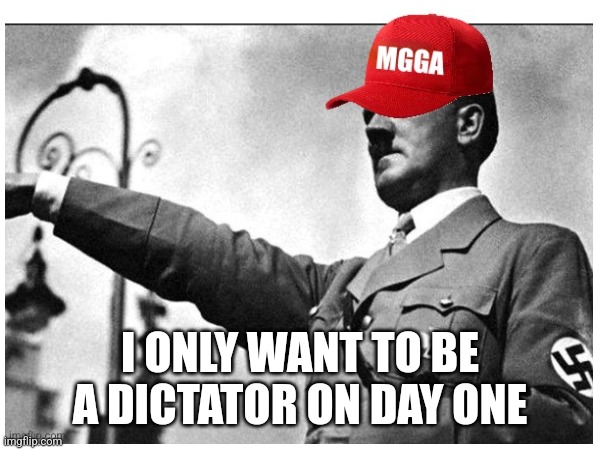 I ONLY WANT TO BE A DICTATOR ON DAY ONE | made w/ Imgflip meme maker