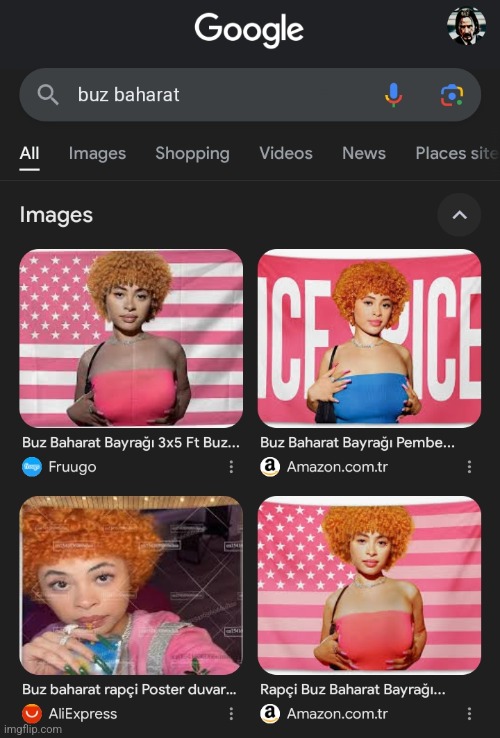 they translated her name as well (buz means ice, baharat means spice) | made w/ Imgflip meme maker