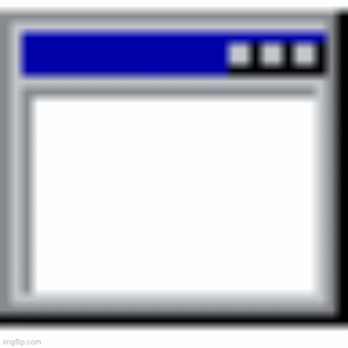 Windows 95 program icon | image tagged in gifs,internet | made w/ Imgflip images-to-gif maker