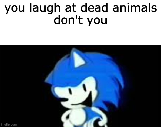if you know you know | you laugh at dead animals
don't you | image tagged in memes | made w/ Imgflip meme maker