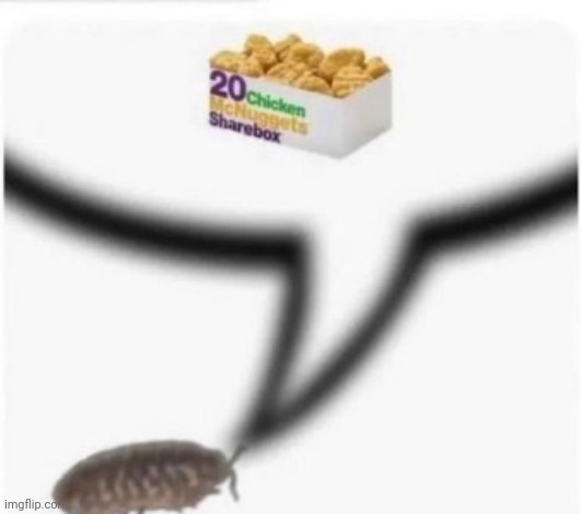 He want mcnugget | made w/ Imgflip meme maker