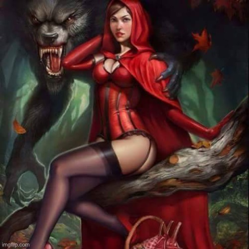 Little red Riding Hood | image tagged in little red riding hood | made w/ Imgflip meme maker