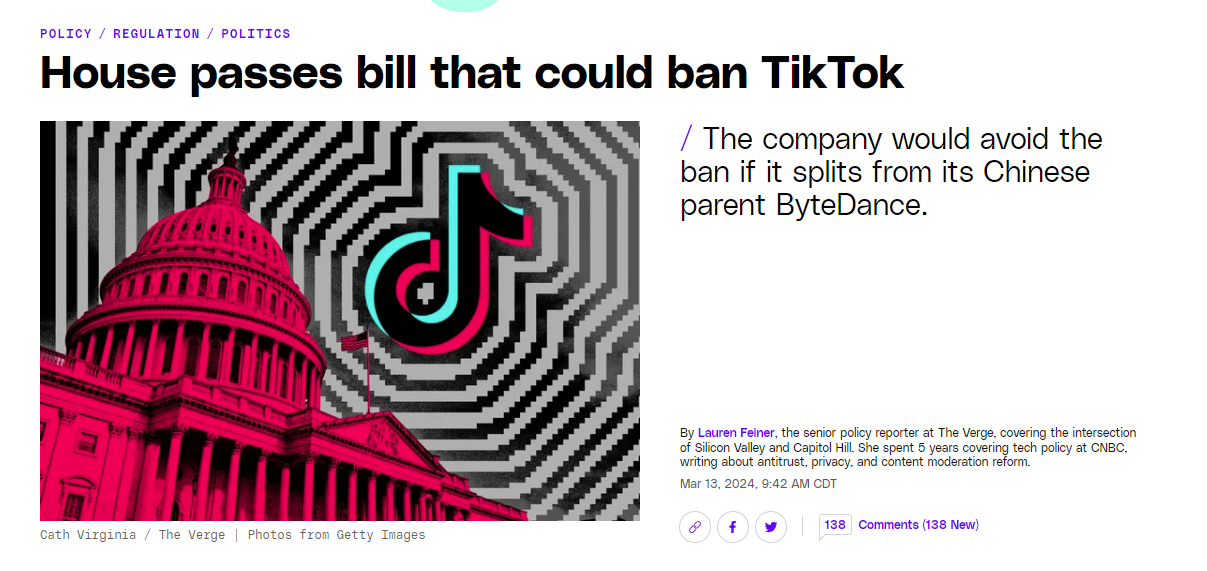 TikTok ban Blank Meme Template
