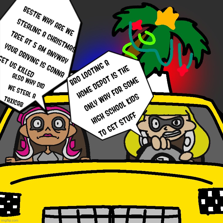 Bridgette and Ikan cause some shenanigans | made w/ Imgflip meme maker