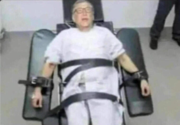 High Quality Bill Gates Lethal injection Blank Meme Template