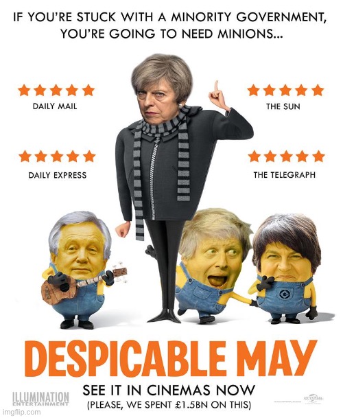Despicable May | made w/ Imgflip meme maker