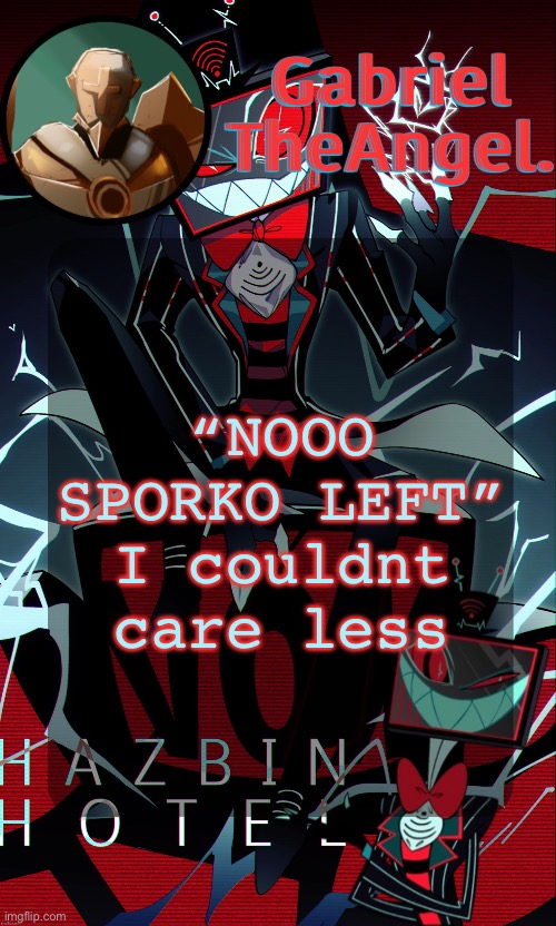 Vox Cat Temp | “NOOO SPORKO LEFT”
I couldnt care less | image tagged in vox cat temp | made w/ Imgflip meme maker