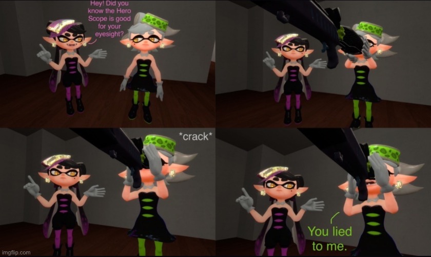 If you get it you get it | image tagged in splatoon,asdf,asdfmovie,reference,memes | made w/ Imgflip meme maker