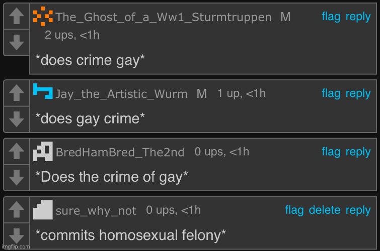 Perhaps tomorrow I’ll perform a lesbian misdemeanor | made w/ Imgflip meme maker