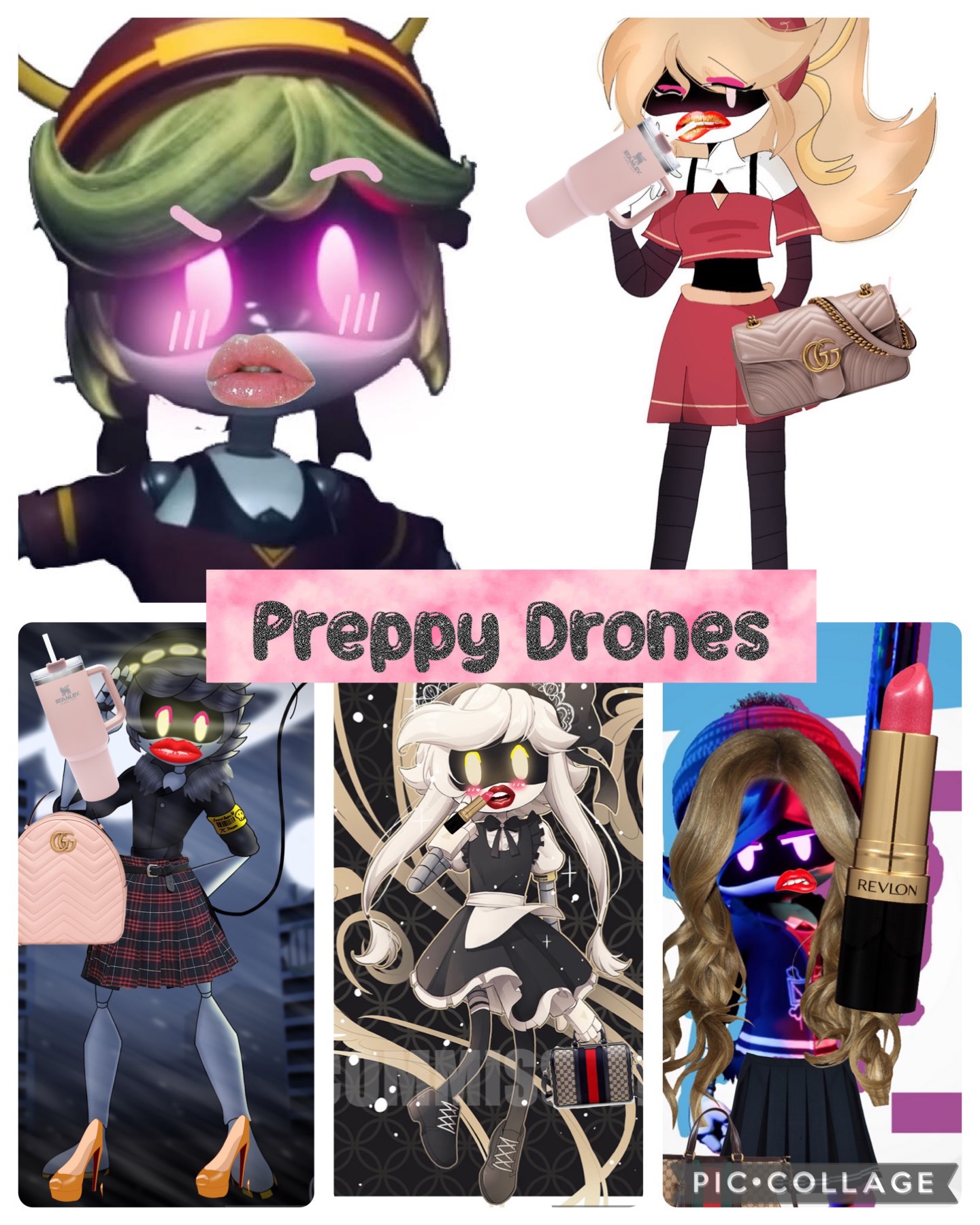 High Quality Preppy drones Blank Meme Template