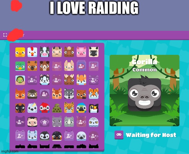 N word | I LOVE RAIDING | made w/ Imgflip meme maker