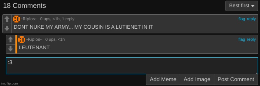 made w/ Imgflip meme maker