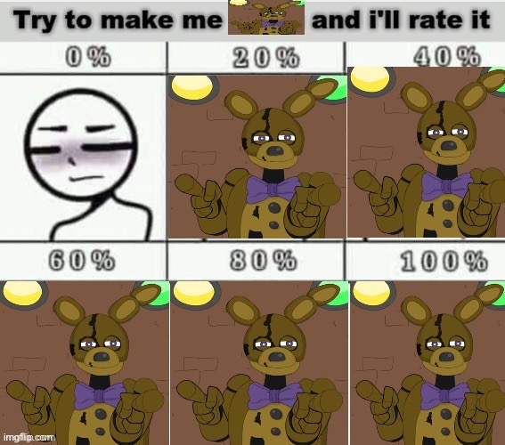 Guards I can grape | image tagged in try to make me springbonnie and i'll rate it | made w/ Imgflip meme maker