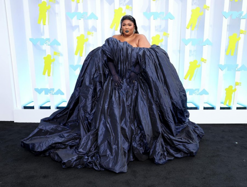 Lizzo's Dress Blank Meme Template