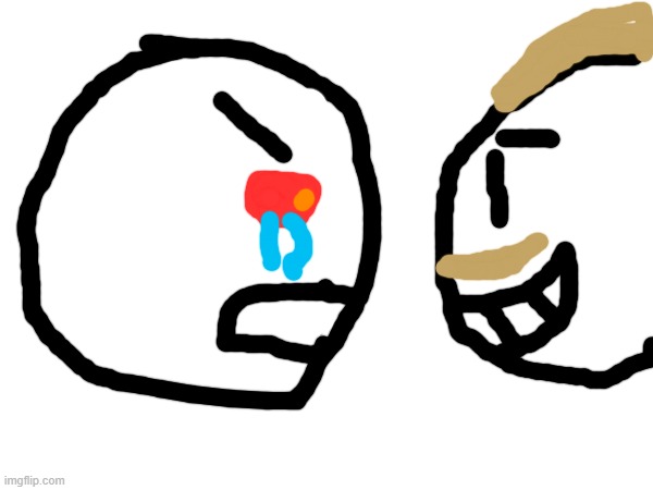 It iS tOo lAtE!1!1!1 I hAvE dRaWn YoU aS tHe SoYjAcK aNd Me As ThE cHaD!1!1!1 | made w/ Imgflip meme maker