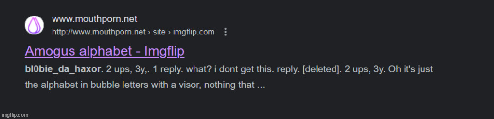 i searched myself up and what | made w/ Imgflip meme maker