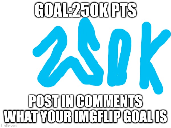 m | GOAL:250K PTS; POST IN COMMENTS WHAT YOUR IMGFLIP GOAL IS | image tagged in m | made w/ Imgflip meme maker