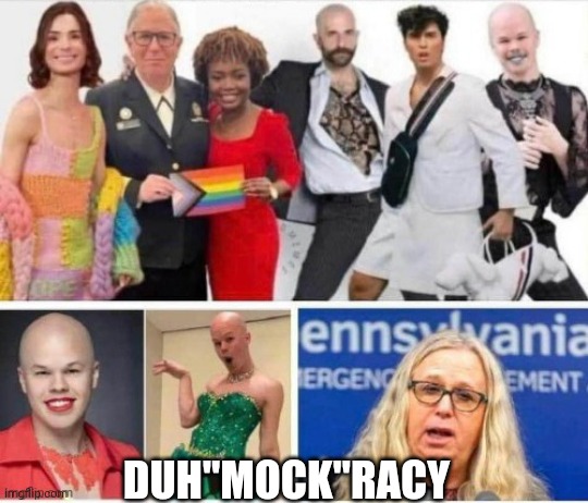 DUH"MOCK"RACY | made w/ Imgflip meme maker