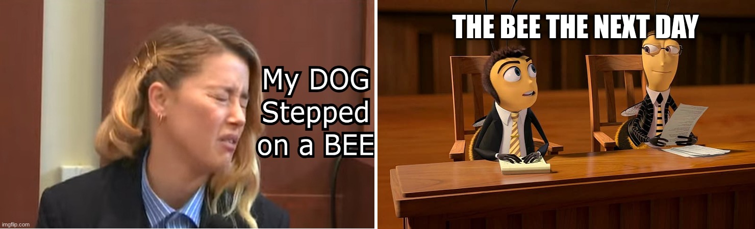 THE BEE THE NEXT DAY | image tagged in dogs,bees | made w/ Imgflip meme maker