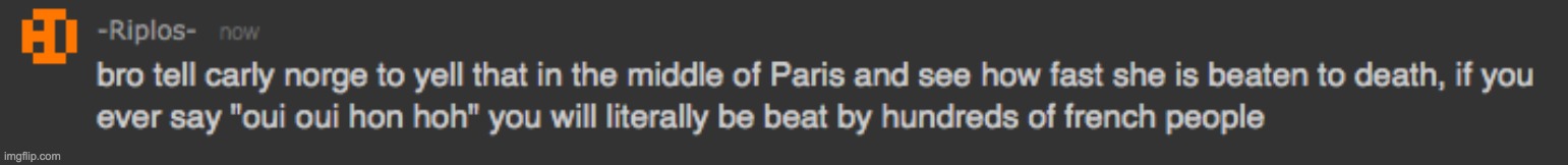 @Carlynorge | made w/ Imgflip meme maker