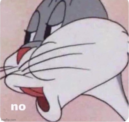 High Quality bugs bunny no Blank Meme Template