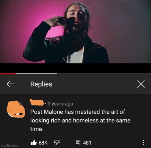 Yess | image tagged in post malone,homeless | made w/ Imgflip meme maker