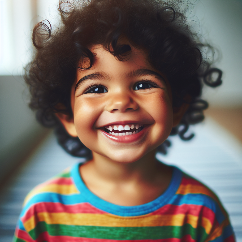 High Quality kid smiling in adoration Blank Meme Template