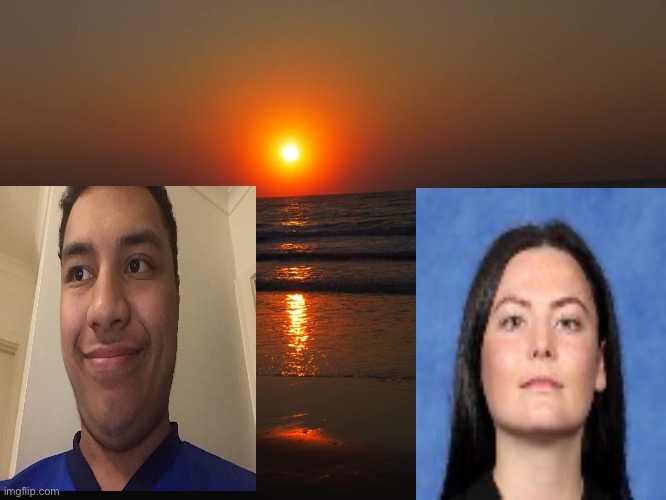 Elia Vaine Tanga (Me) And Jessica Ferguson Sings Red Red Wine By UB40 | image tagged in myrtle beach sunset | made w/ Imgflip meme maker