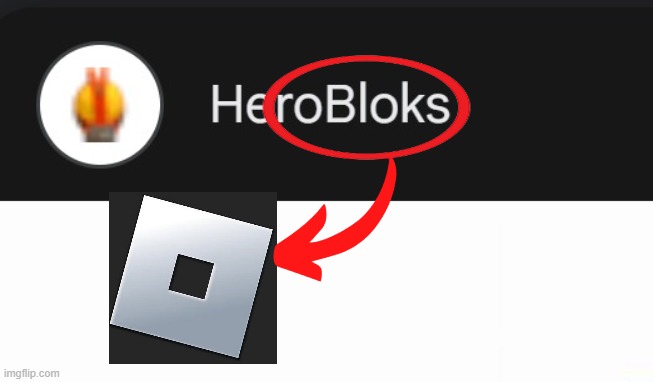 a Roblox name soundalike i found | image tagged in name soundalikes,memes,funny,roblox | made w/ Imgflip meme maker