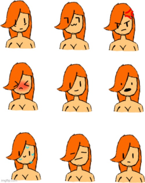 Peyton expression sheet sus edition | image tagged in peyton expression sheet sus edition | made w/ Imgflip meme maker