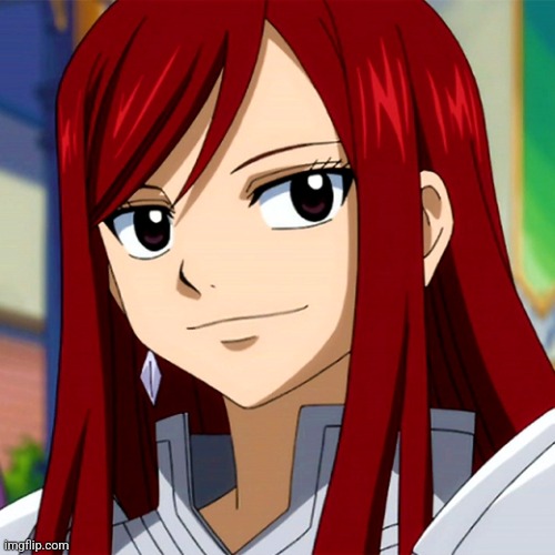 erza | image tagged in erza | made w/ Imgflip meme maker