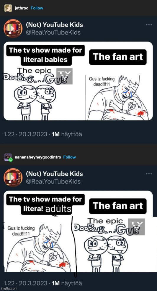 both are scarily accurate | made w/ Imgflip meme maker