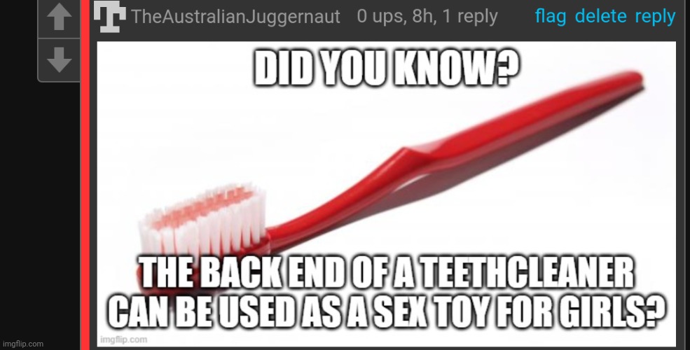 TheAustralianJuggernaut sex toy | image tagged in theaustralianjuggernaut sex toy | made w/ Imgflip meme maker