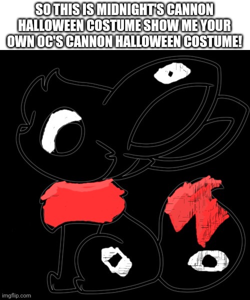 Seek eevee | SO THIS IS MIDNIGHT'S CANNON HALLOWEEN COSTUME SHOW ME YOUR OWN OC'S CANNON HALLOWEEN COSTUME! | image tagged in seek eevee | made w/ Imgflip meme maker