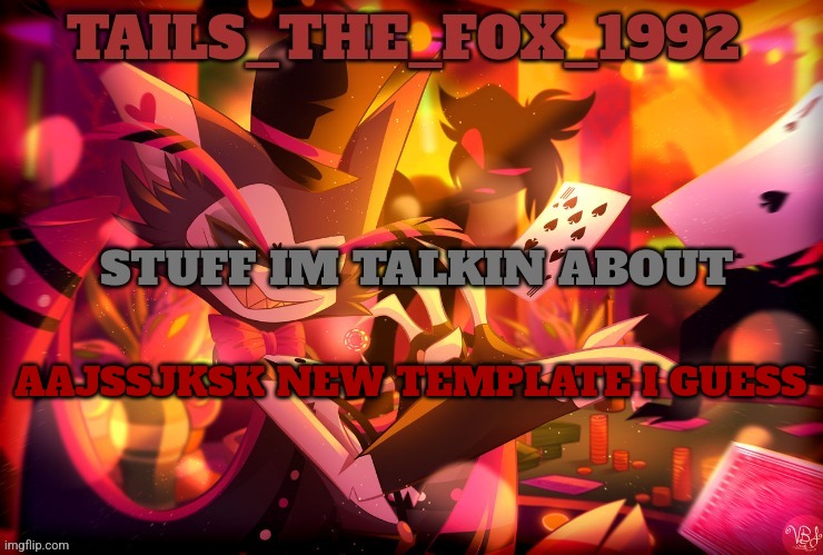 Tails's husk template | AAJSSJKSK NEW TEMPLATE I GUESS | image tagged in tails's husk template | made w/ Imgflip meme maker